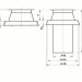 Xplo Wentylacja - podstawa dachowa prostokątna typ A I i A II