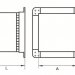 Xplo Ventilation - rectangular tarpaulin damping nipple