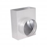 Prodmax - rectangular air distribution system made of galvanized steel - outlet fitting