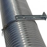 Darco - DGP hot air distribution system - round - mounting bracket with band