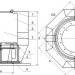 Konwektor - wentylator dachowy oddymiający WVP/OD 400 V