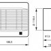 Venture Industries - wentylator domowy EDM - jednofazowy 230 V