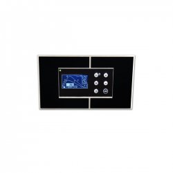 Tatarek - fireplace controller with heat accumulation system RT-08 OS Grafik Black Design