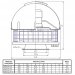 Metalplast - wentylator dachowy standardowy WDc/sw - jednofazowy jednobiegowy 230 V